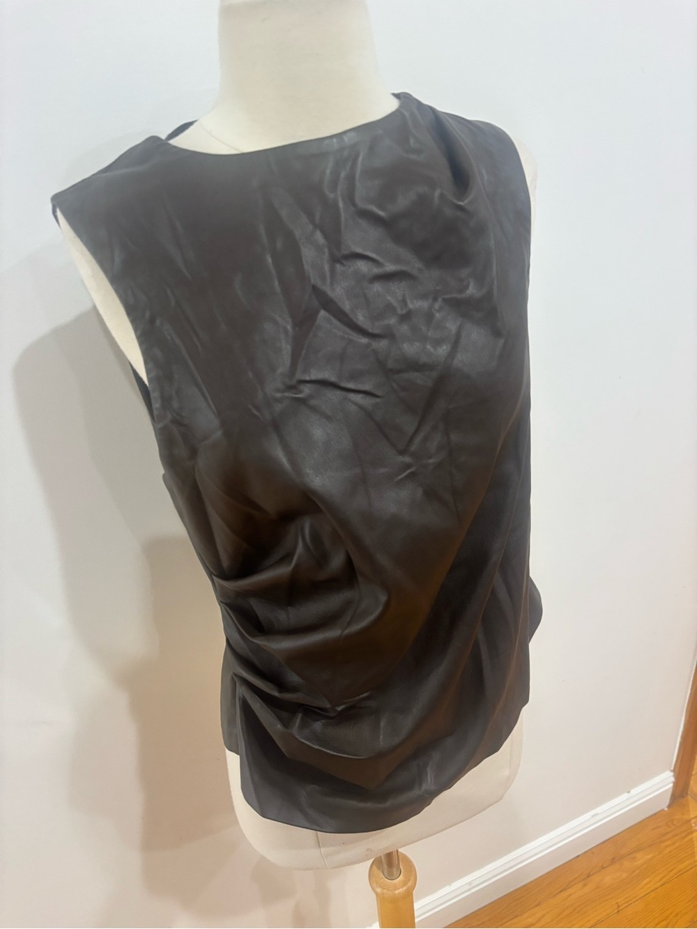 Joe's Jeans Meg Vegan Leather Top, Size: XL - Picture 8 of 14